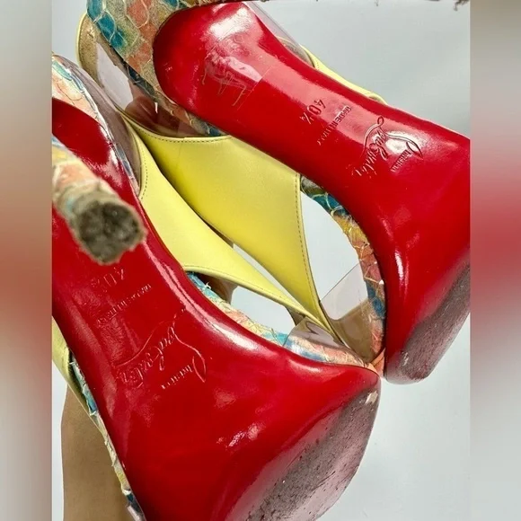 Christian Louboutin Air Chance 120 Primevere size 10.5 - Picture 16 of 16